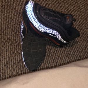 Air max 97 off noir orange trace thunder grey